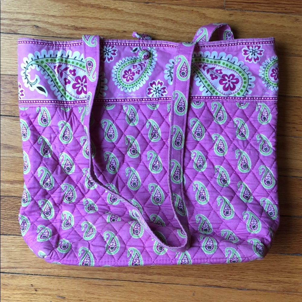 Vera Bradley Paisley Printed Tote Bag